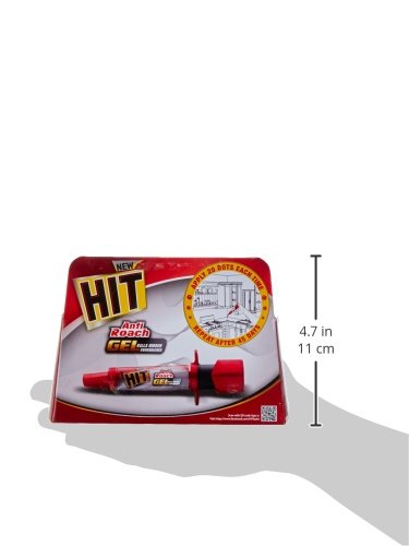 HIT Anti Roach Gel - Cockroach Killer (20g) | Kitchen Safe | Odourless | Fast and Convenient, Pack of 1