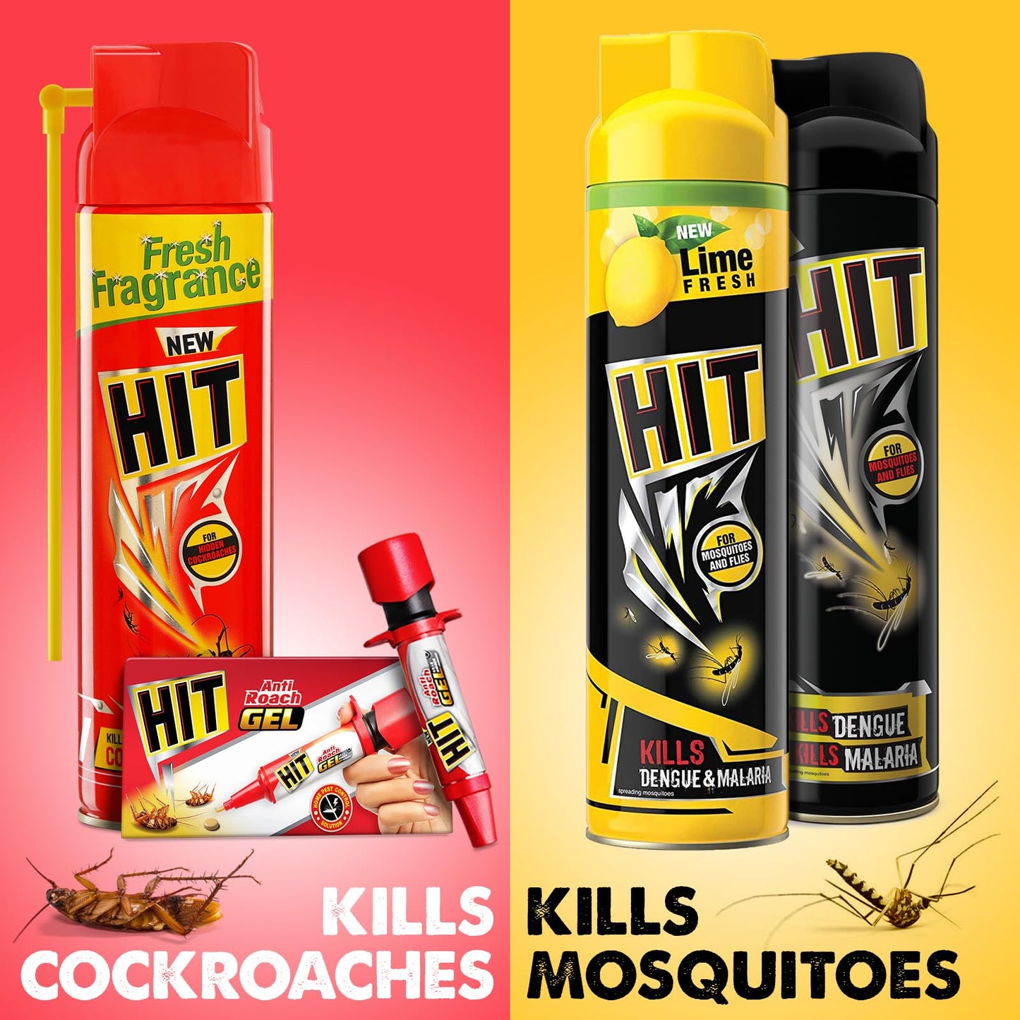 HIT Anti Roach Gel - Cockroach Killer (20g) | Kitchen Safe | Odourless | Fast and Convenient, Pack of 1